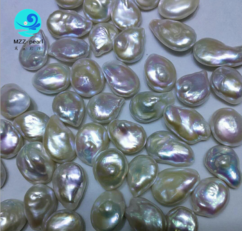 white cultured pearl beads