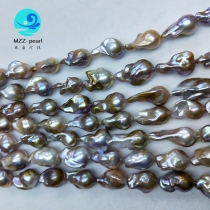 purple fireball pearl strands