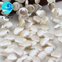 freshwater coin pearl strands