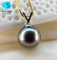 peacock pearl pendant necklace
