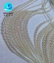 pearl strands necklace freshwater pearl 2-9mm wholesale gradual shape