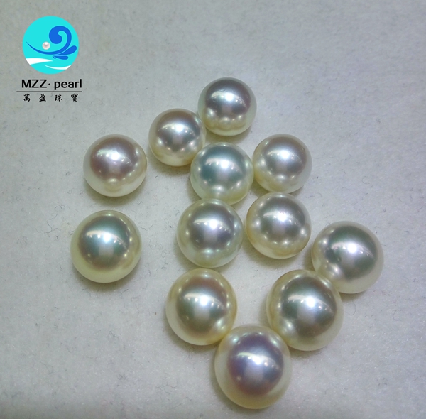 10-11mm White round Loose South Sea Pearls AAA quality