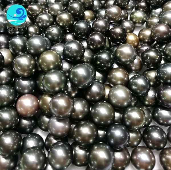 cheap price tahitian black pearls 11-12mm wholesale ,A grade of pearls