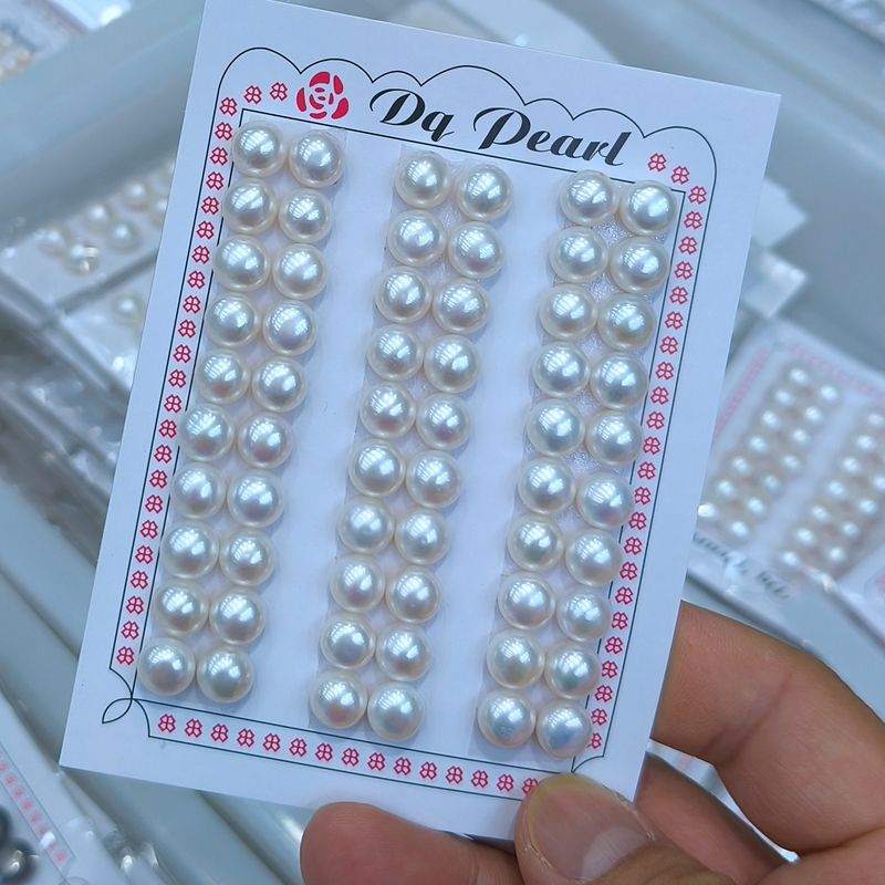 flat back button pearls supplier bulk