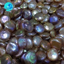 multicolor pearls coin shape
