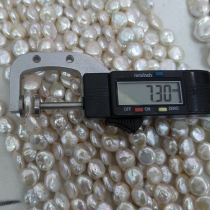 white coin pearl beaded strands wholesale