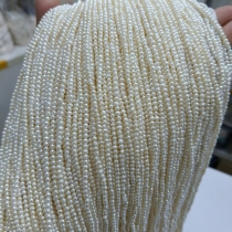 3mm Potato Pearl Beaded Strands & Small Freshwater Pearls