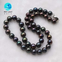 wholesale black pearl necklace 