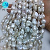 15mm large teardrop coin pearls
