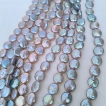 grey coin pearls 